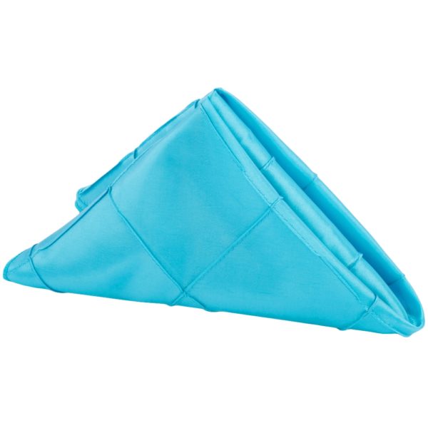 Pintuck Napkin Aqua Blue