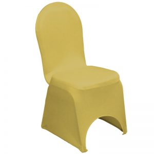 Spandex Banquet Chair Cover - Gold