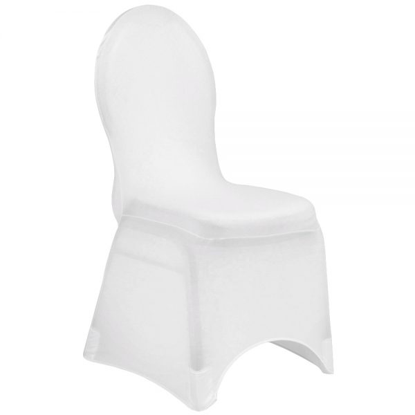 Spandex Banquet Chair Cover - White
